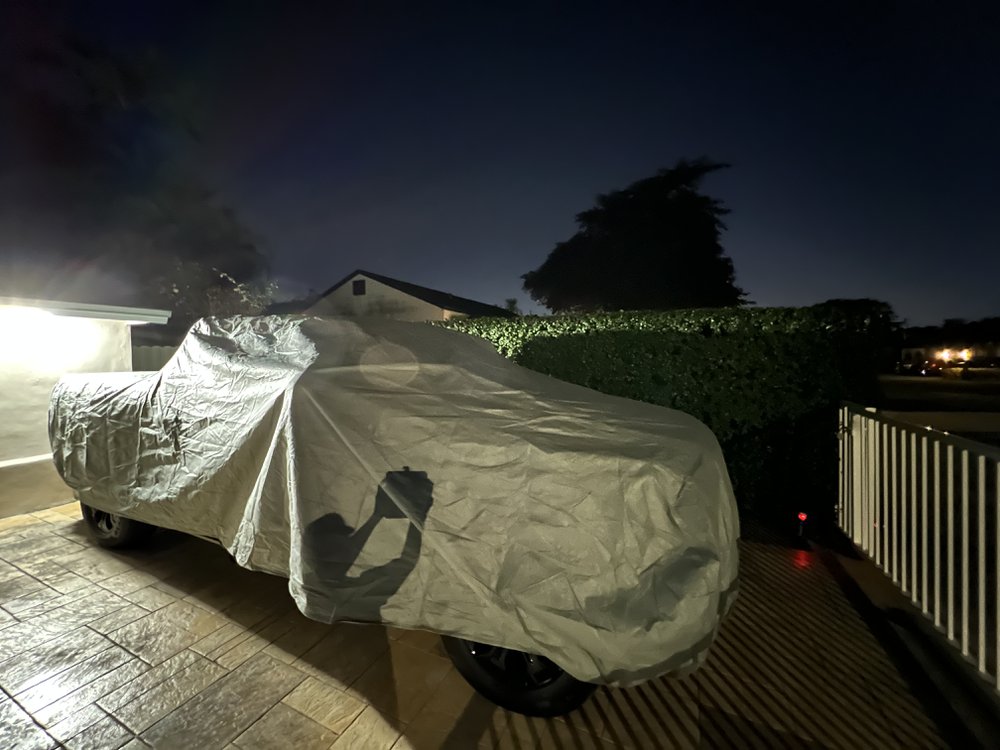 Truck Cover for 2022 Ford F-150 SuperCrew Cab with 5.5ft Extra Short Bed - CarCoversFactory.com